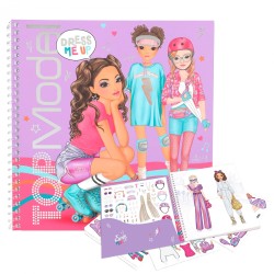 Cuaderno con calcomanías TOPModel Dress me TINY DANCER