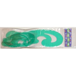 PLANTILLAS CURVAS BURMESTER POLYGRAPH CON BISEL EN AMBOS LADOS 30,5mm.(A)/16,0mm.(B)/13,5mm.(C)