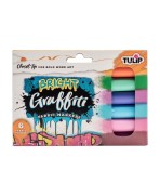 Marcadores de tela Chisel Graffiti Brights (6 uds)  Tulip