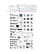 Aladine Bullet Journal Sellos de foam, oficina.