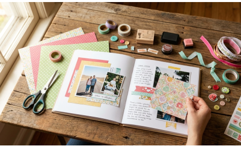 Creatividad en papel: Explorando el mundo del scrapbooking