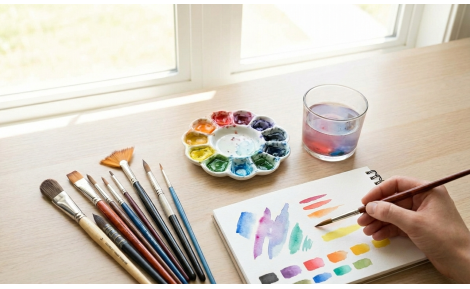 El arte de elegir pinceles para pintar con acuarelas: Guía completa